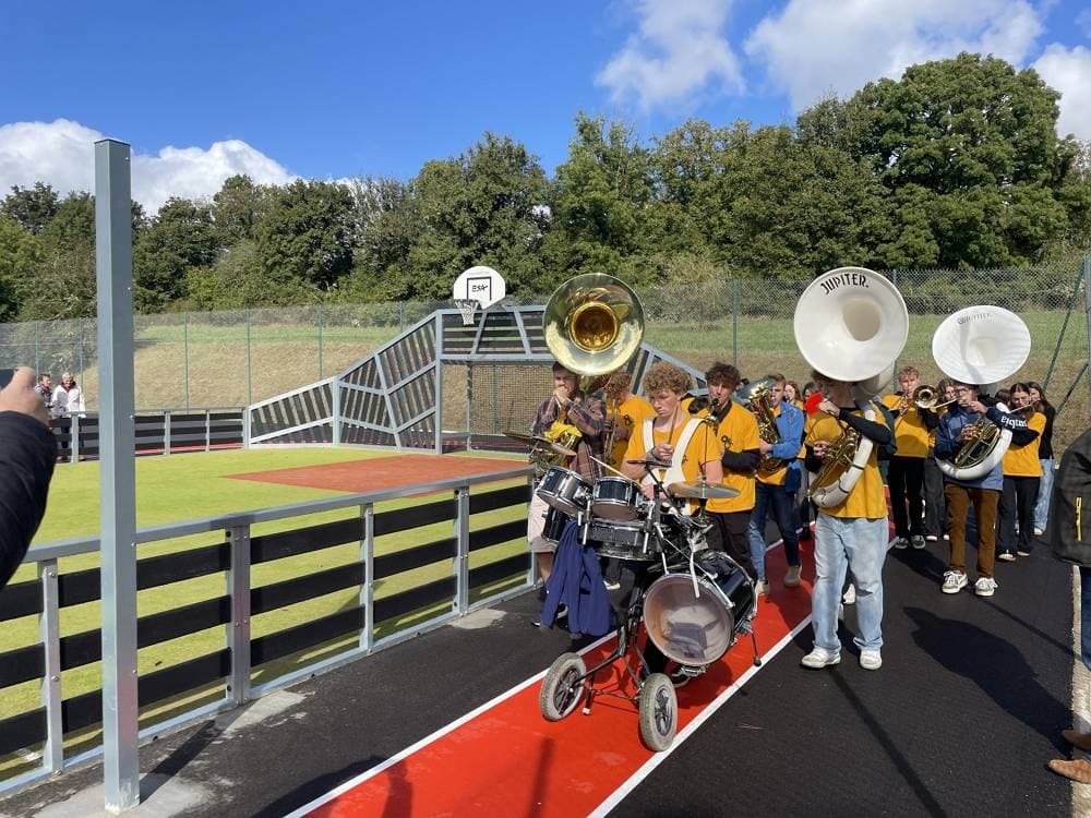 Inauguration terrain sportif de Salives 21580